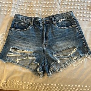 Blank NYC hi rise shorts